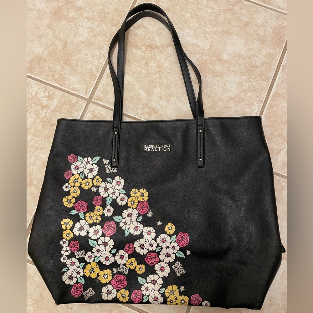 kenneth cole reaction black purse